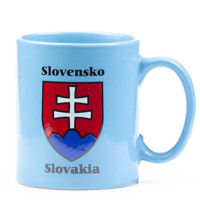 SLOVENSKO Šálka znak modrá