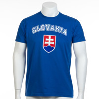SLOVENSKO Tričko znak modré
