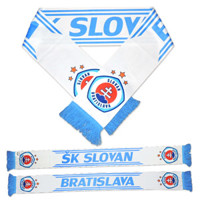 Šál ŠK Slovan Bratislava biely sublimovaný