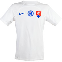 Nike SLOVENSKO Futbalový dres biely AUTENTICKÝ + POTLAČ